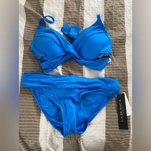 La Blanca Bikini NWT 4 Island Goddess